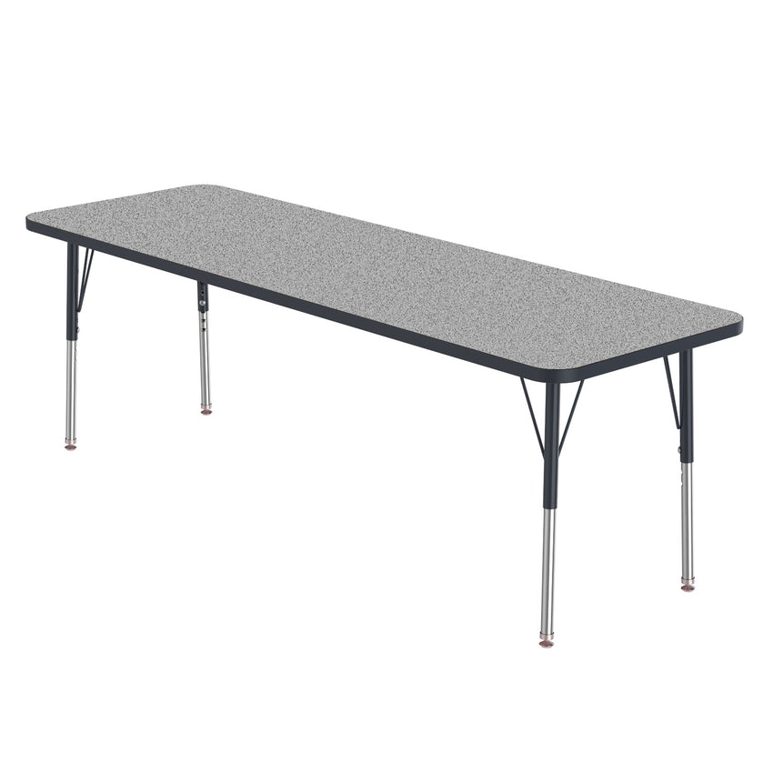Marco MG2200 Series Rectangle Preschool Table 24" x 72" Adjustable Height 16" - 24" (MG2230 - MA) - SchoolOutlet