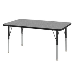 Marco MG2200 Series Rectangle Preschool Table 30" x 48" Adjustable Height 16"-24" (MG2236-MA)