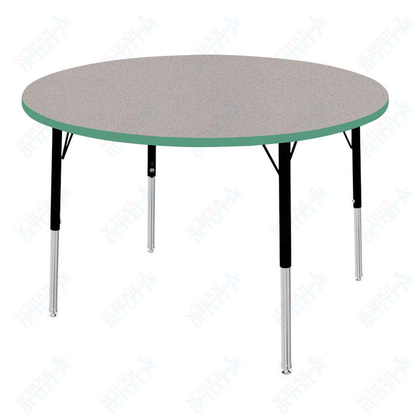Marco MG2200 Series 36" Round Preschool Table Adjustable Height 16" - 24" (MG2244 - MA) - SchoolOutlet