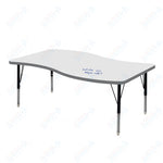 Marco MG2200 Series Wave Preschool Table w/ Dry Erase Top 30