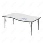 Marco MG2200 Series Wave Preschool Table w/ Dry Erase Top 30