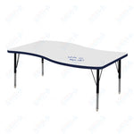 Marco MG2200 Series Wave Preschool Table w/ Dry Erase Top 30