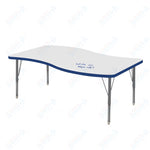 Marco MG2200 Series Wave Preschool Table w/ Dry Erase Top 30