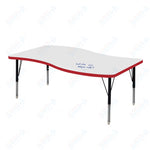 Marco MG2200 Series Wave Preschool Table w/ Dry Erase Top 30