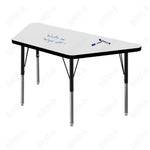 Marco MG2200 Series Trapezoid Activity Table w/ Dry Erase Top 24