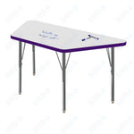 Marco MG2200 Series Trapezoid Activity Table w/ Dry Erase Top 24
