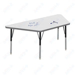 Marco MG2200 Series Trapezoid Preschool Table w/ Dry Erase Top 30