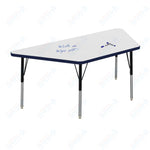 Marco MG2200 Series Trapezoid Preschool Table w/ Dry Erase Top 30
