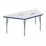 Marco MG2200 Series Trapezoid Preschool Table w/ Dry Erase Top 30