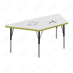 Marco MG2200 Series Trapezoid Preschool Table w/ Dry Erase Top 30