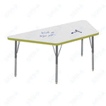 Marco MG2200 Series Trapezoid Preschool Table w/ Dry Erase Top 30