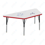 Marco MG2200 Series Trapezoid Preschool Table w/ Dry Erase Top 30