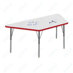 Marco MG2200 Series Trapezoid Preschool Table w/ Dry Erase Top 30