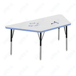 Marco MG2200 Series Trapezoid Preschool Table w/ Dry Erase Top 30