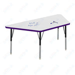 Marco MG2200 Series Trapezoid Preschool Table w/ Dry Erase Top 30
