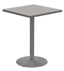 Marco 30" Square Cafe Table 42" Height Gray Base (MG2511-M242)