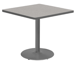 Marco 36" Square Cafe Table 29" Height Gray Base (MG2512-M229)