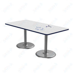 Marco Dual Base Cafe Table w/ Dry Erase Top 36