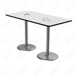 Marco Dual Base Cafe Table w/ Dry Erase Top 36