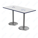 Marco Dual Base Cafe Table w/ Dry Erase Top 36