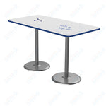 Marco Dual Base Cafe Table w/ Dry Erase Top 36