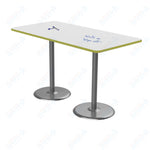 Marco Dual Base Cafe Table w/ Dry Erase Top 36
