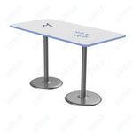 Marco Dual Base Cafe Table w/ Dry Erase Top 36