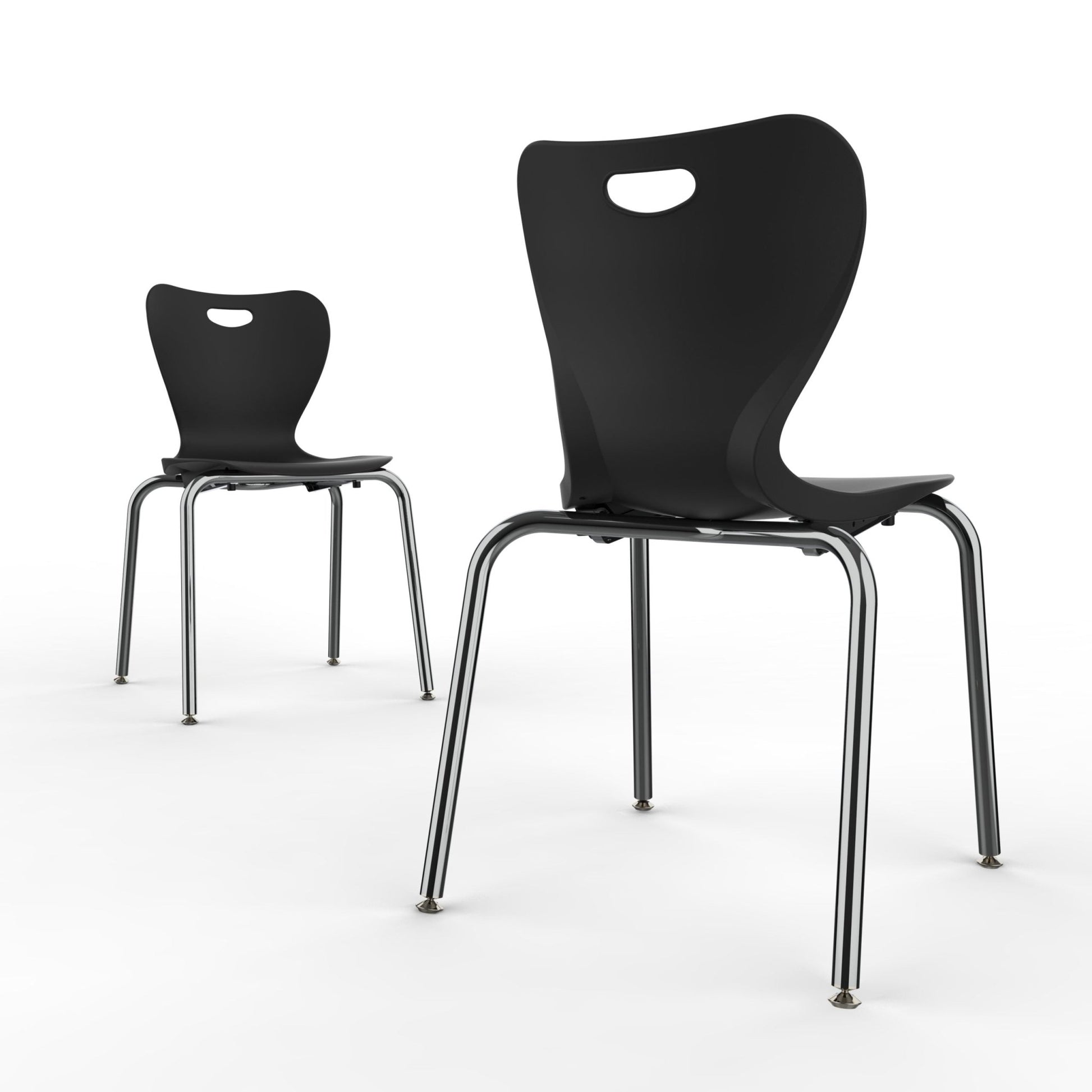 Marco Nova Series Stacking Chair - 18" Seat Height - Pack of 46 (N101U - 18CR) - SchoolOutlet