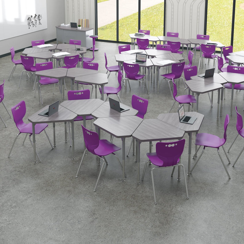 MooreCo Hierarchy Monroe Collaborative Classroom Desk (MOR - 1763K7909 - XXX) - SchoolOutlet