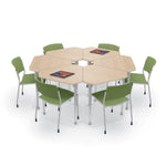 MooreCo Hierarchy Monroe Collaborative Classroom Desk (MOR - 1763K7909 - XXX) - SchoolOutlet