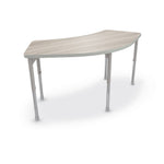 MooreCo Hierarchy Cheshire Table (Standard) – Black Legs (Standing Height) - SchoolOutlet