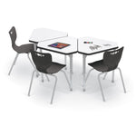 MooreCo Hierarchy Monroe Collaborative Classroom Desk (MOR - 1783K7909 - XXX) - SchoolOutlet