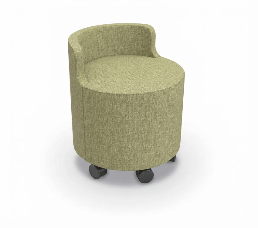 MooreCo Soft Seating Orbit Low Back Chair 21" Round - 18" Seat Height (MOR-3000CHBT-18-21X) - SchoolOutlet