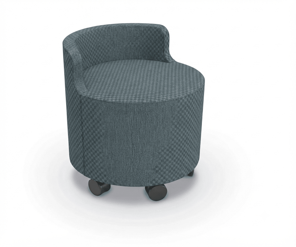 MooreCo Soft Seating Orbit Low Back Chair 21" Round - 18" Seat Height (MOR-3000CHBT-18-21X) - SchoolOutlet