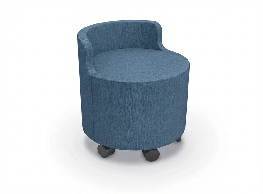 MooreCo Soft Seating Orbit Low Back Chair 21" Round - 18" Seat Height (MOR-3000CHBT-18-21X) - SchoolOutlet