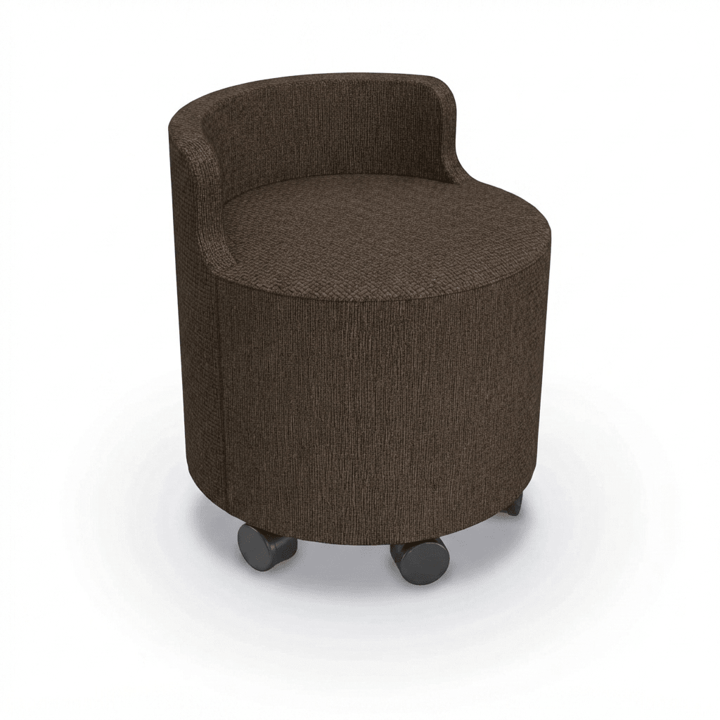 MooreCo Soft Seating Orbit Low Back Chair 21" Round - 18" Seat Height (MOR-3000CHBT-18-21X) - SchoolOutlet