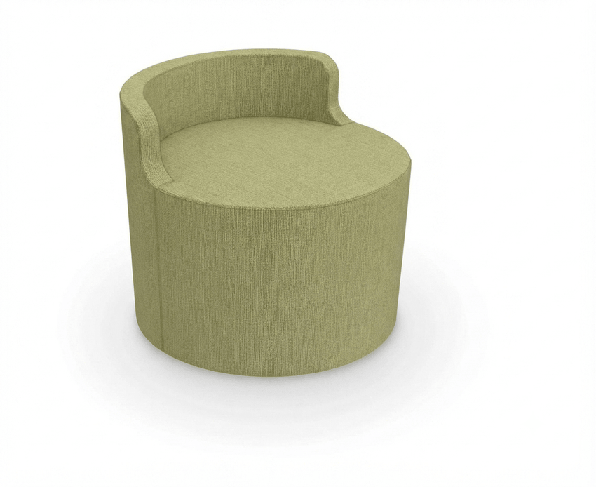 MooreCo Soft Seating Orbit Low Back Chair 21" Round - 18" Seat Height (MOR-3000CHBT-18-21X) - SchoolOutlet
