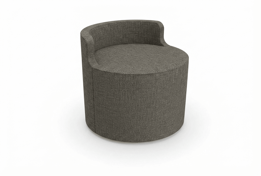 MooreCo Soft Seating Orbit Low Back Chair 21" Round - 18" Seat Height (MOR-3000CHBT-18-21X) - SchoolOutlet