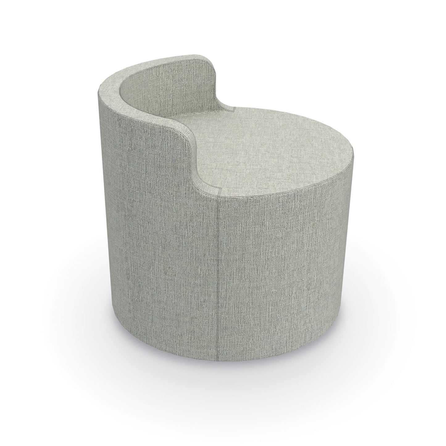 MooreCo Soft Seating Orbit Low Back Chair 21" Round - 18" Seat Height (MOR - 3000CHBT - 18 - 21X) - SchoolOutlet