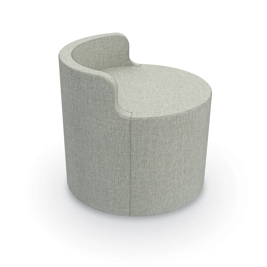 MooreCo Soft Seating Orbit Low Back Chair 21" Round - 18" Seat Height (MOR - 3000CHBT - 18 - 21X) - SchoolOutlet