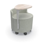 MooreCo Soft Seating Orbit Low Back Chair with Tablet Arm 21