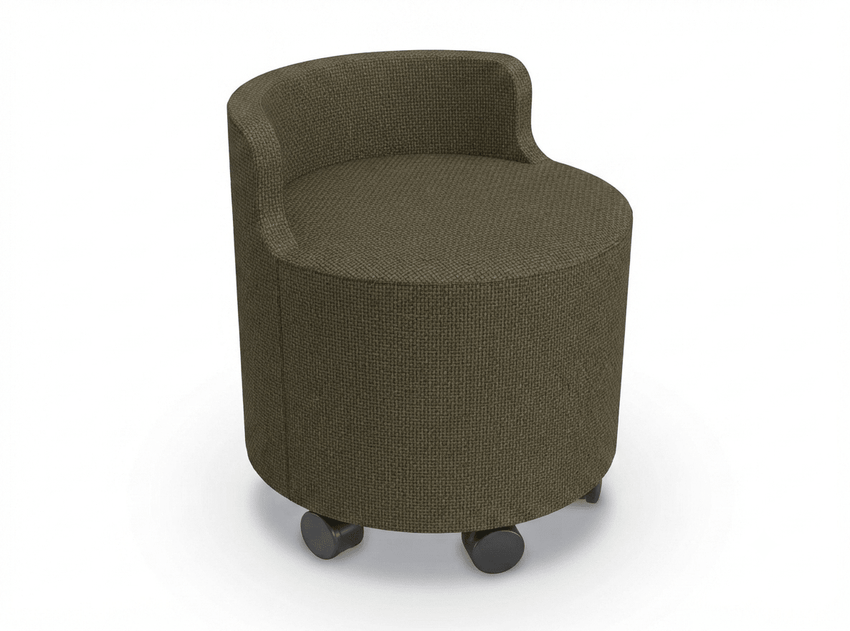 MooreCo Soft Seating Orbit Low Back Chair 25" Round - 18" Seat Height (MOR-3000CHBT-18-25X) - SchoolOutlet