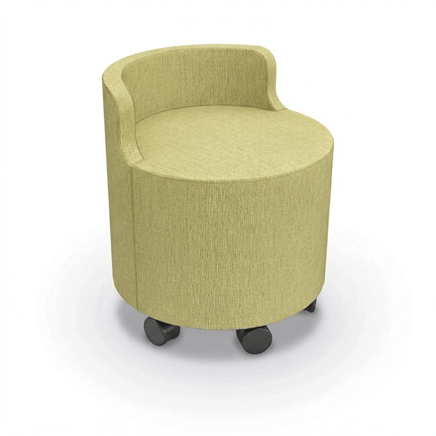 MooreCo Soft Seating Orbit Low Back Chair 25" Round - 18" Seat Height (MOR-3000CHBT-18-25X) - SchoolOutlet