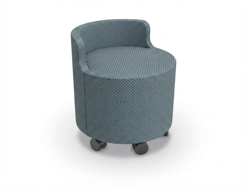 MooreCo Soft Seating Orbit Low Back Chair 25" Round - 18" Seat Height (MOR-3000CHBT-18-25X) - SchoolOutlet