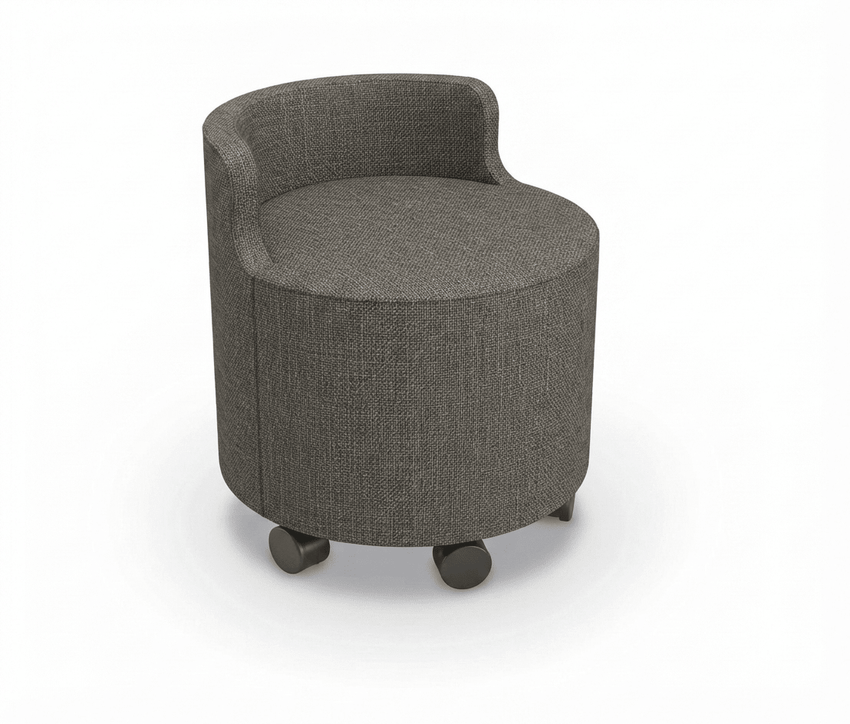 MooreCo Soft Seating Orbit Low Back Chair 25" Round - 18" Seat Height (MOR-3000CHBT-18-25X) - SchoolOutlet