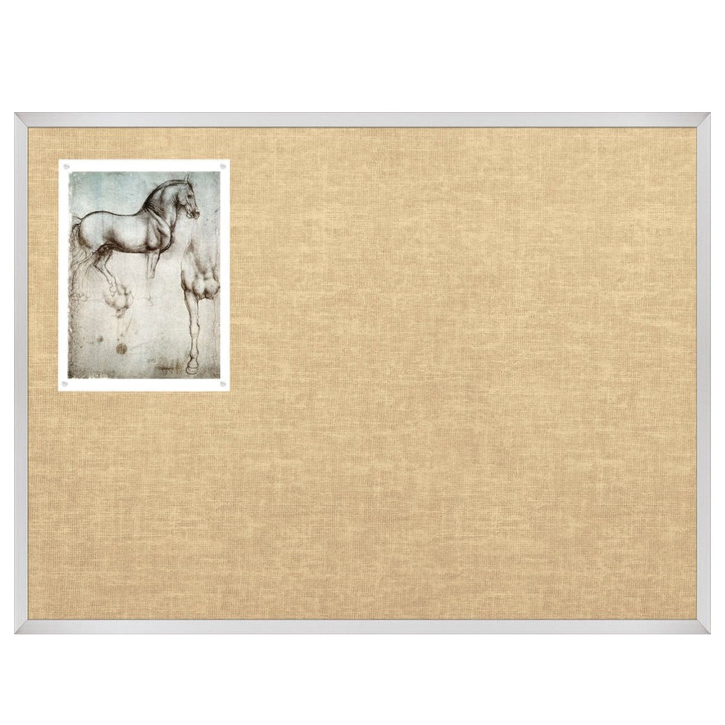 Mooreco Vin - tak Tackboards - Aluminum Trim - 3'H x 4'W (MOR - 311AC) - SchoolOutlet