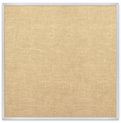 Mooreco Vin-tak Tackboards - Aluminum Trim - 4'H x 4'W (MOR-311AD)