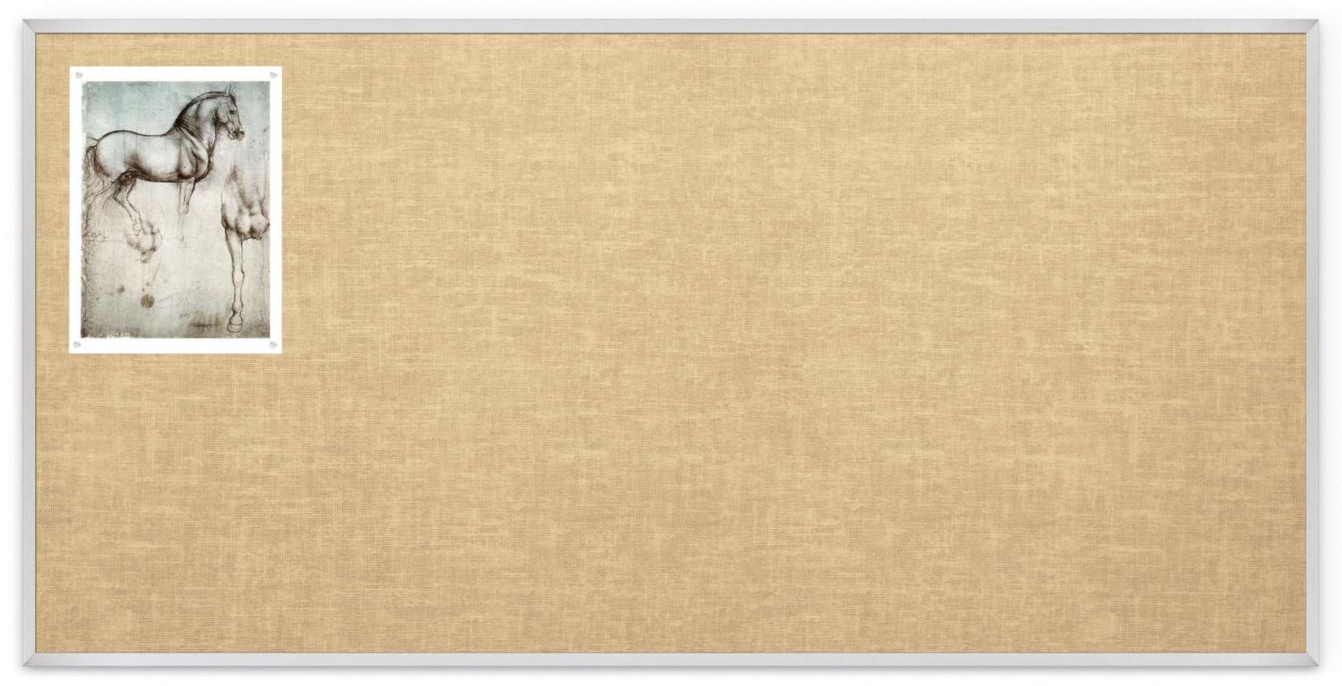 Mooreco Vin-tak Tackboards - Aluminum Trim - 4'H x 8'W (MOR-311AH) - SchoolOutlet