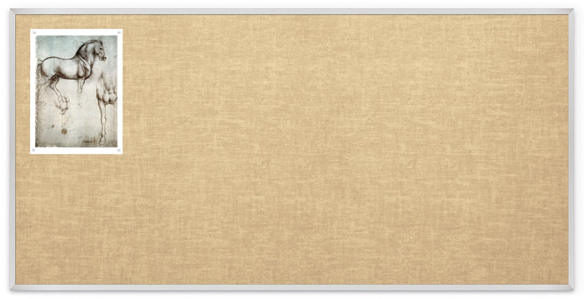 Mooreco Vin-tak Tackboards - Aluminum Trim - 4'H x 8'W (MOR-311AH) - SchoolOutlet
