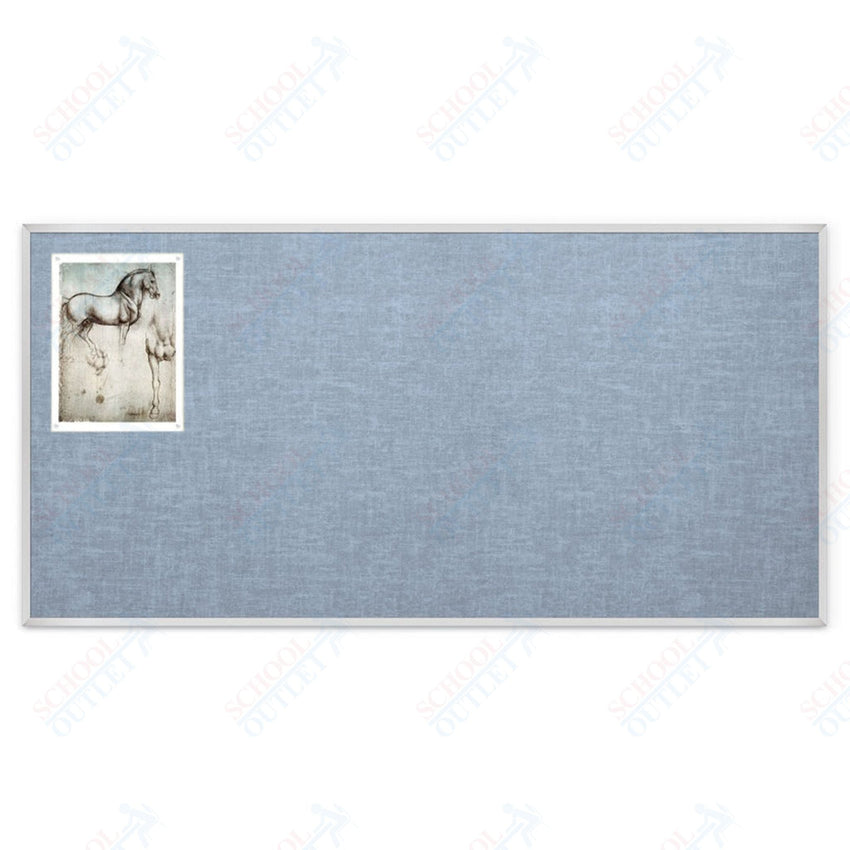 Mooreco Vin - tak Tackboards - Aluminum Trim - 4'H x 8'W (MOR - 311AH) - SchoolOutlet